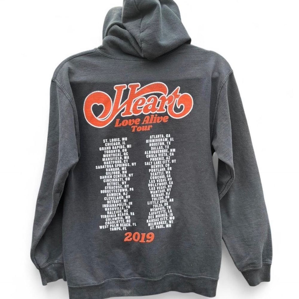 2019 Heart Love Alive Full Zip Tour Hoodie